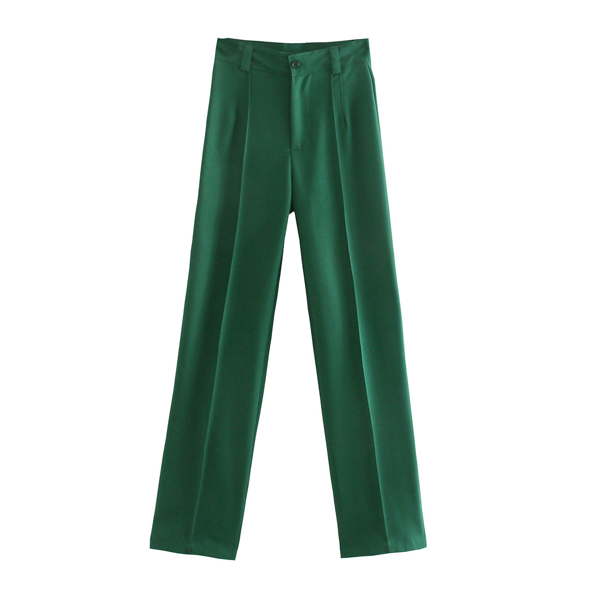 Title 4, Pantalon dété femme vert style rétro nouveau C...