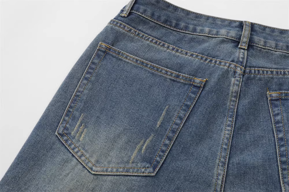 Title 10, Herren Jeans mit Reißverschluss-Schlitz Vibe Hi...