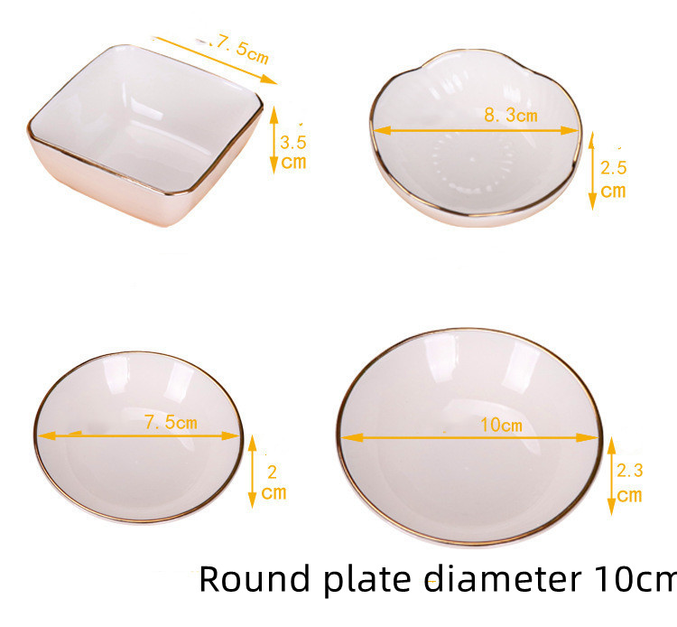 Round plate diameter 10cm