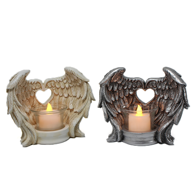 Resin Wing Candle Holder