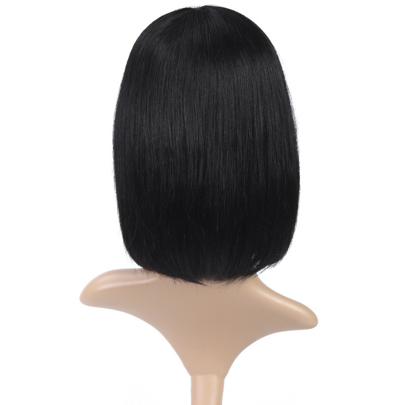 European And American Wigs With Bangs And Real Hair — foto 3
