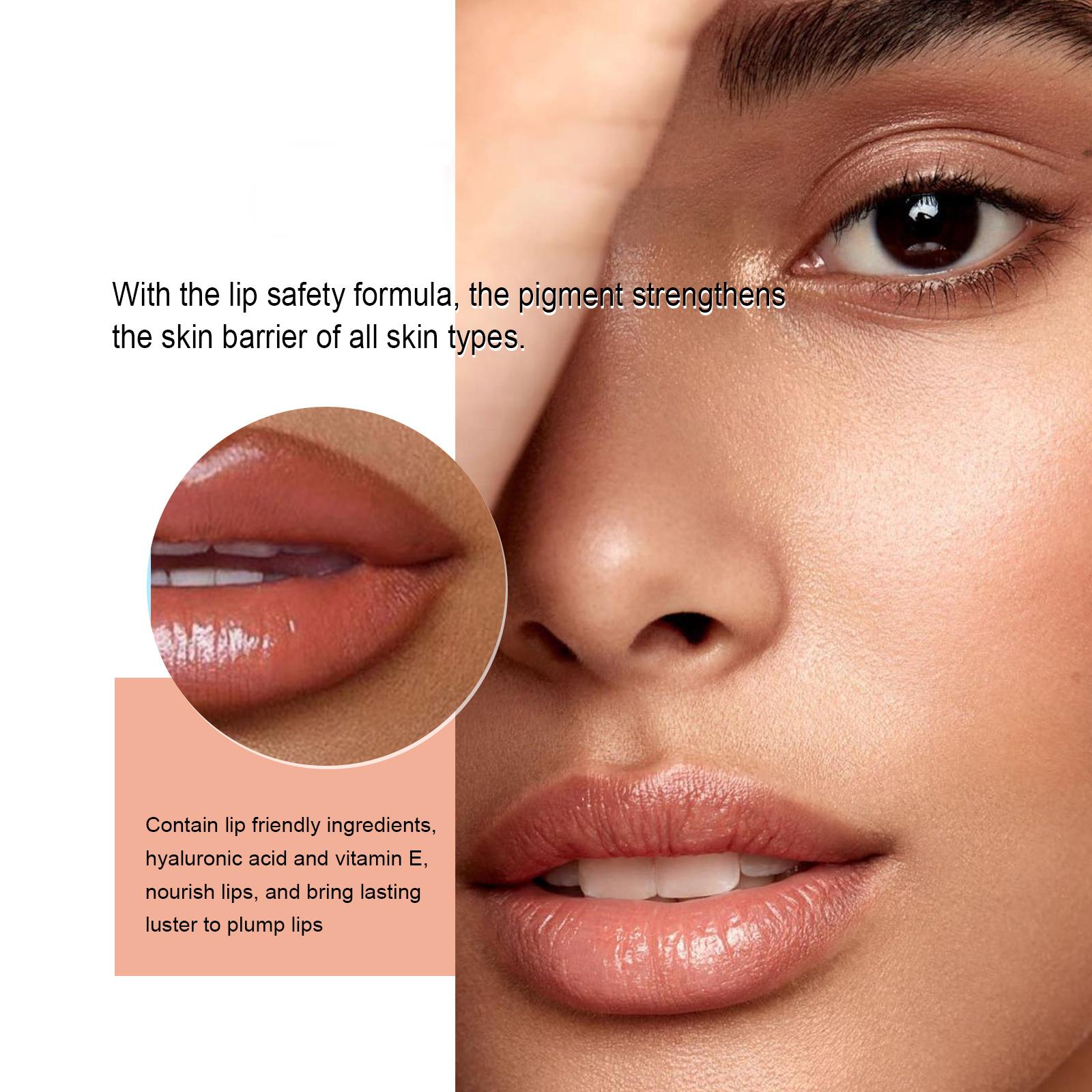 Ouhoufeng Lip Line Natural Lip Color Anti-peeling Lip Primer 4