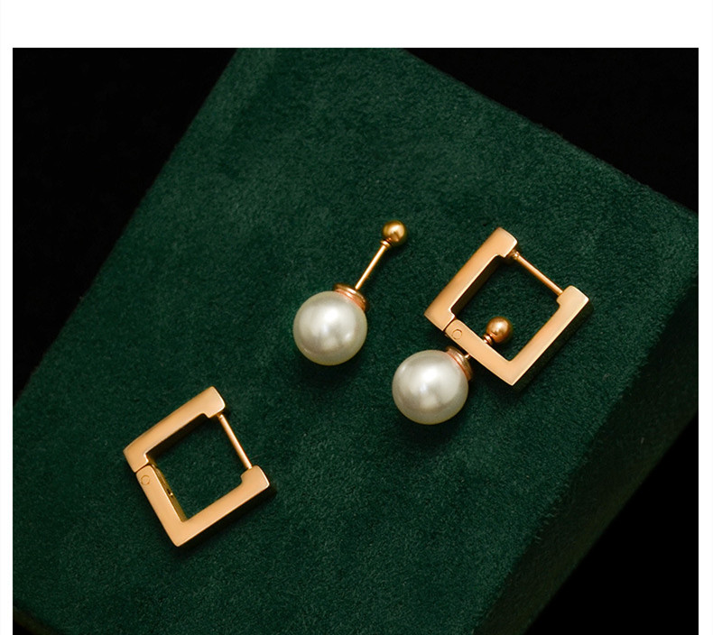 High-quality Pearl Earrings With One Decoration And Three Wearing Methods