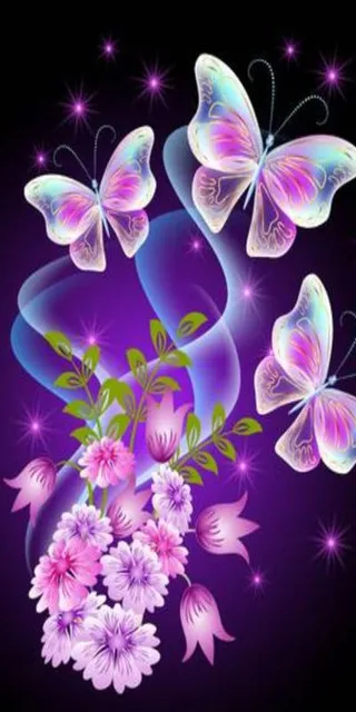 Full Painting Butterfly Diamond Embroidery Landscape - Shop at LoveMi