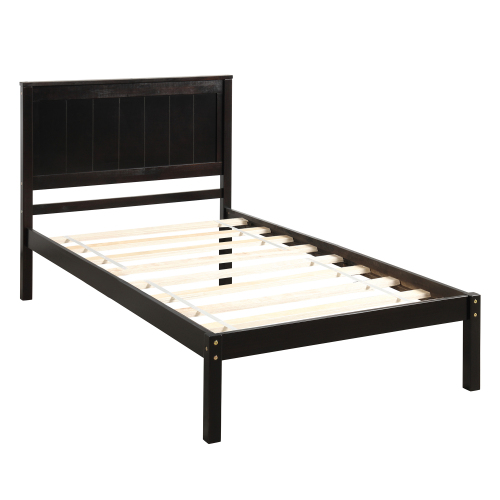 Platform Bed Frame with Headboard β photo 7