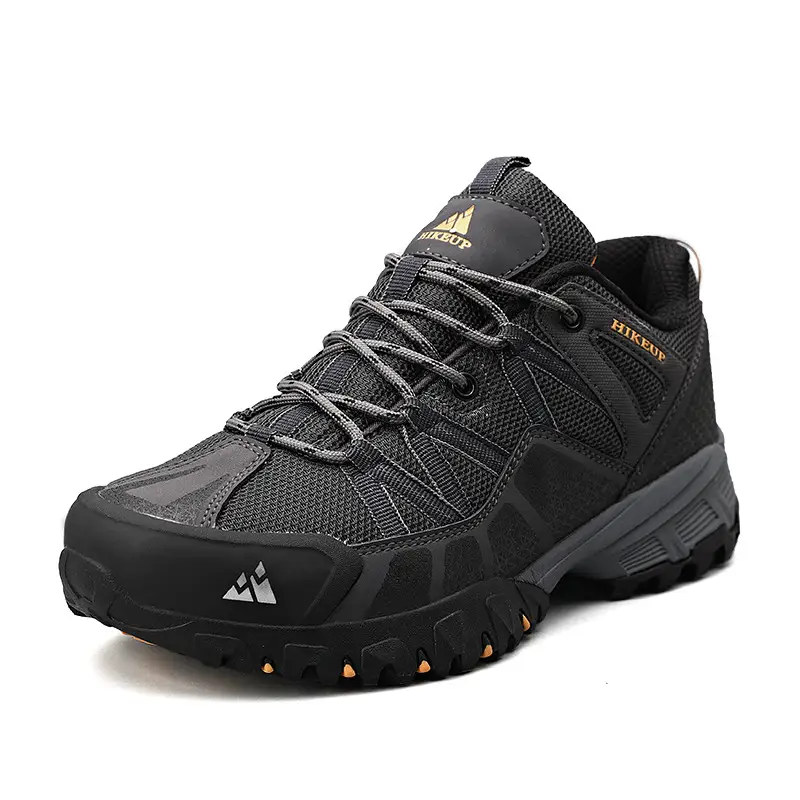 Leather Stitching Sports Breathable Casual Non-slip Wear-resistant Mountaineering Men's Shoes