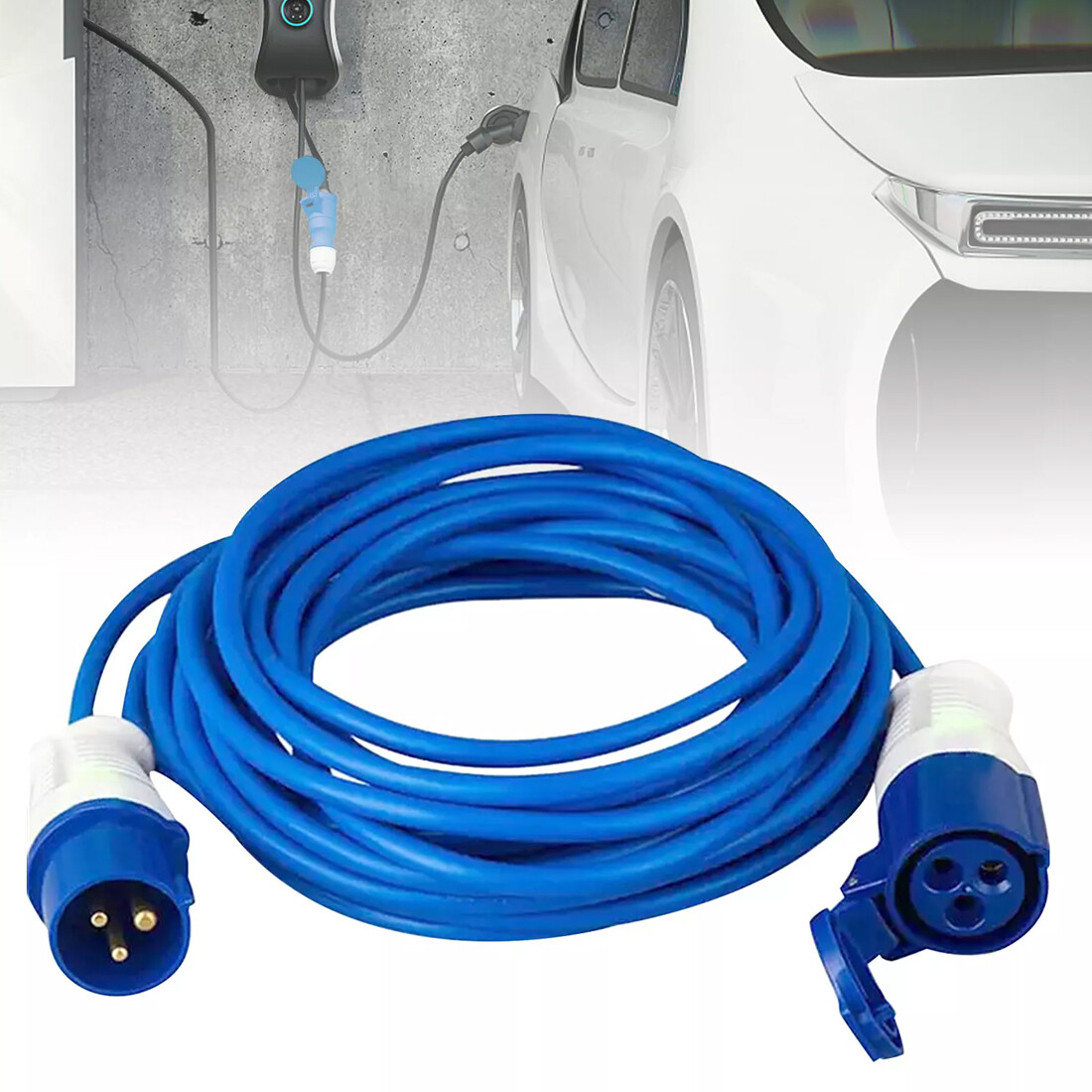 10M 15M 25M Waterproof Camping Caravan Motorhome Electric Mains Hook Up Cable — image 10