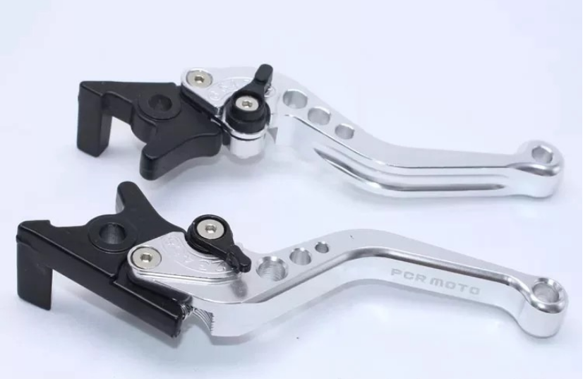 Motorcycle Scooter Adjustable Brake Clutch Lever Handle - Picture 20 of 21