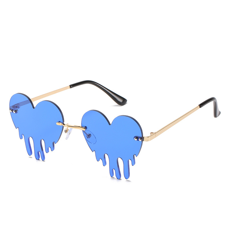 Title 7, Lunettes de soleil Love Tears sans monture pour...