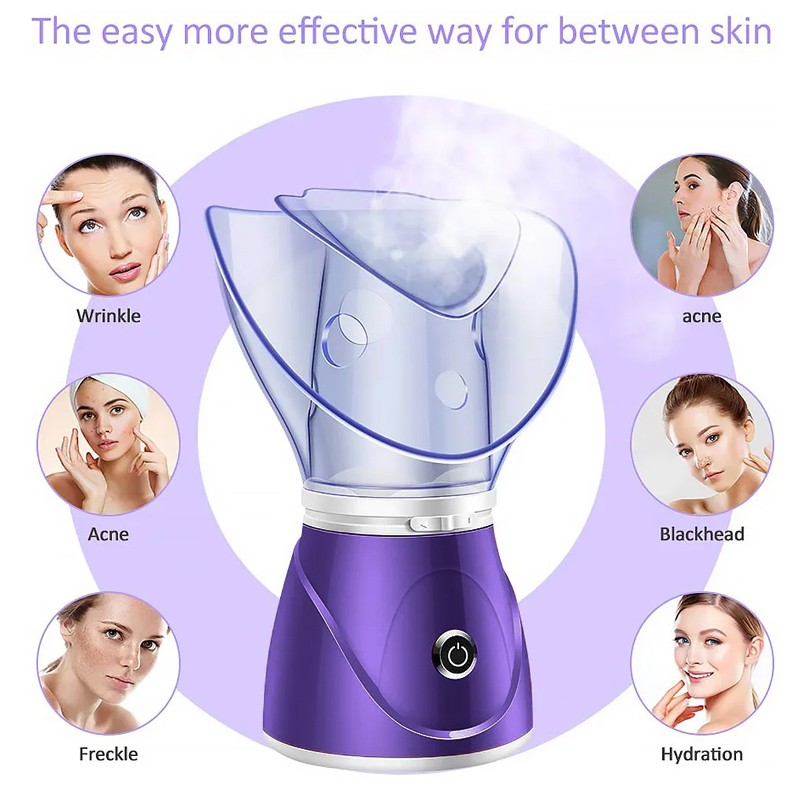 Facial Steamer Digital Face Spa Pores Steam Clean Skin Beauty Mist Sauna — image 2