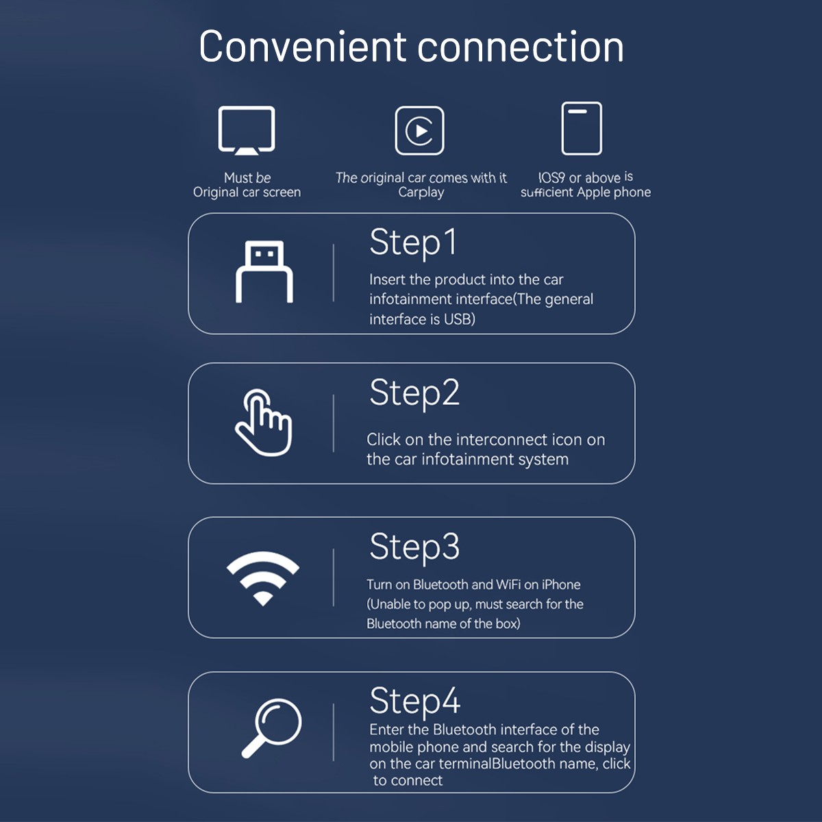 NEW USB Wireless CarPlay Adapter For Dongle Plug Play — image 11
