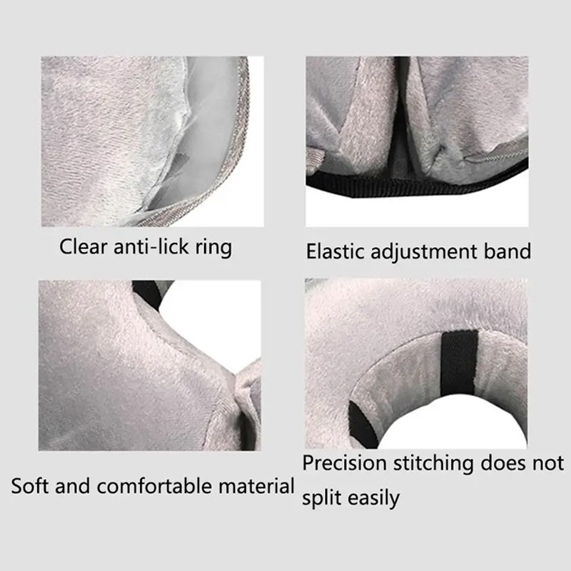Inflatable Dog Cone Collar Soft After Surgery ALterna Tive Meff-Mluk — image 8
