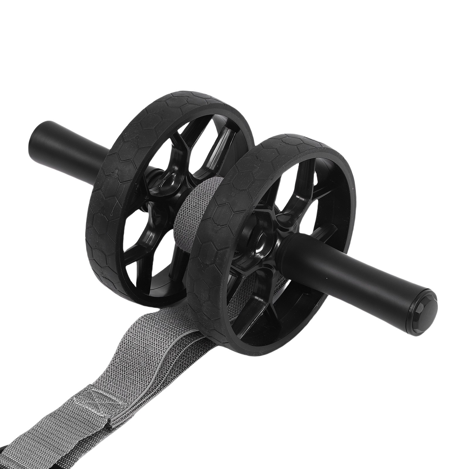 Abdominal Wheel Roller With Automatic Rebound Pull Strap Knee Pad Men Women Dual — image 10