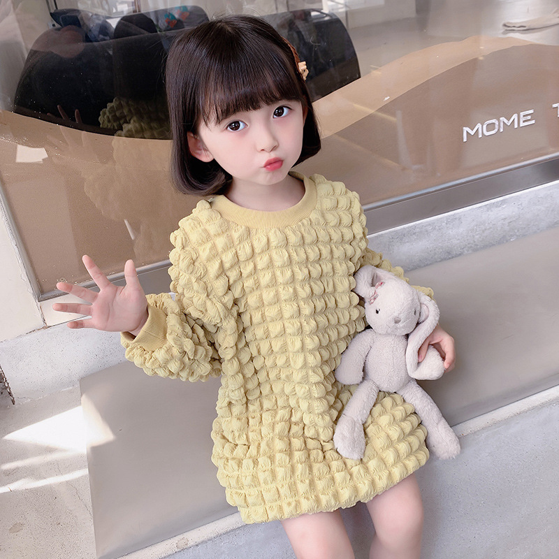 Girls Corn Kernel Dress New