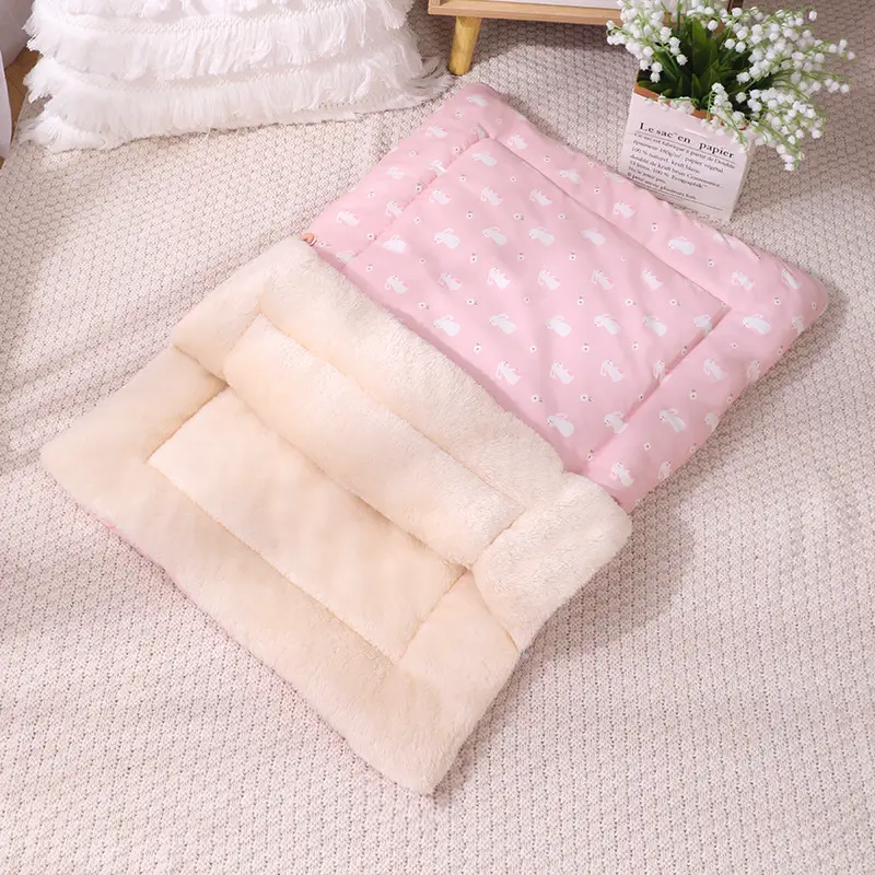 Soft And Comfortable Cat Bed Warm Pet Room With Detachable Mat And Foldable Design For Easy Storage Of Cat Sleeping Bags Dog Bed