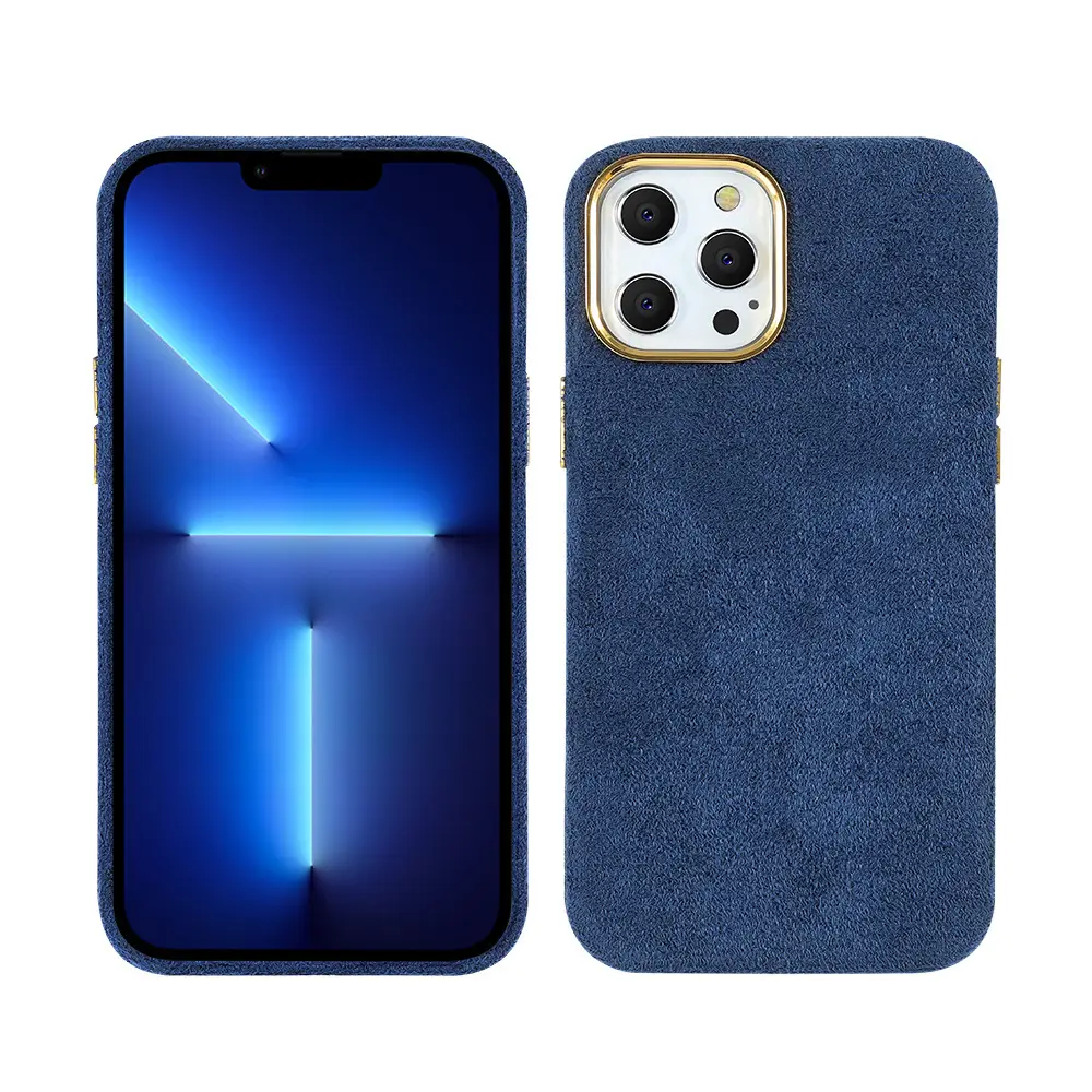 Turn Fur Mobile Phone Case Furry Protective Case