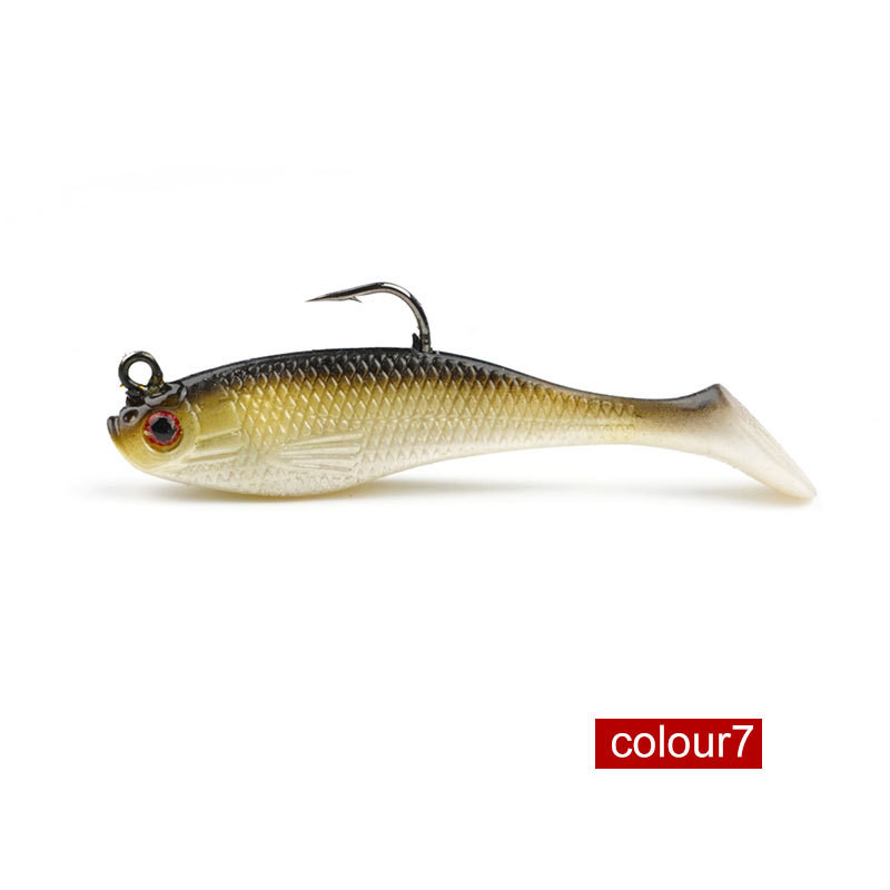 Title 2, Luminous Simulation Color Soft Bait with Silica...