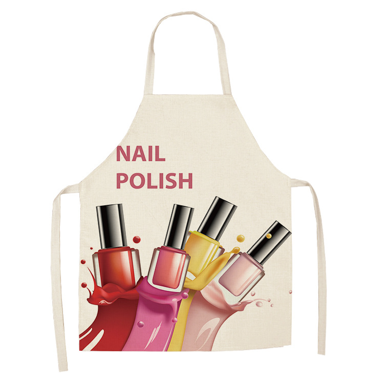 Title 2, Pink nail polish apron