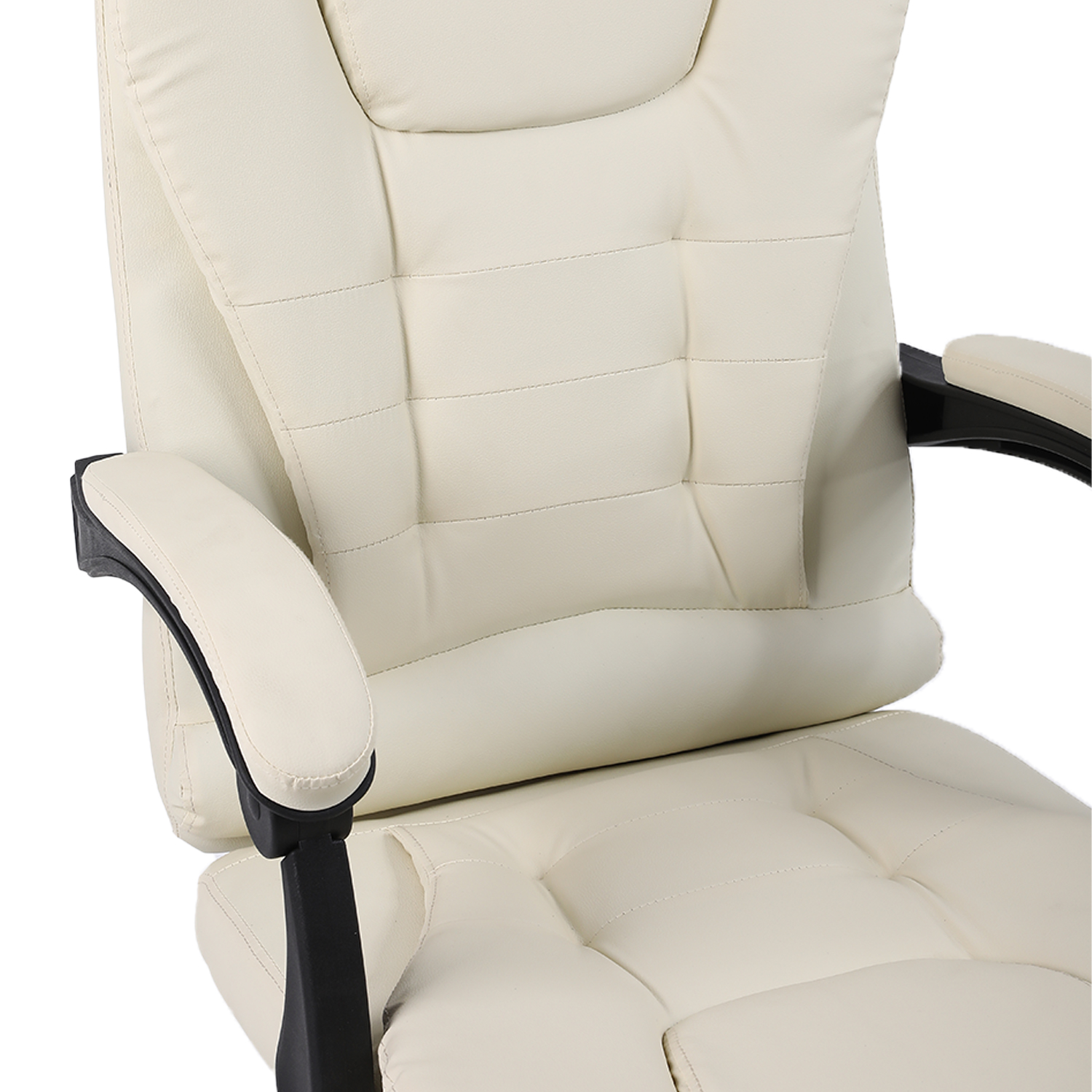 Ergonomic Executive Office Chair,Faux Leather,Adjustable Height 45-55cm — image 5