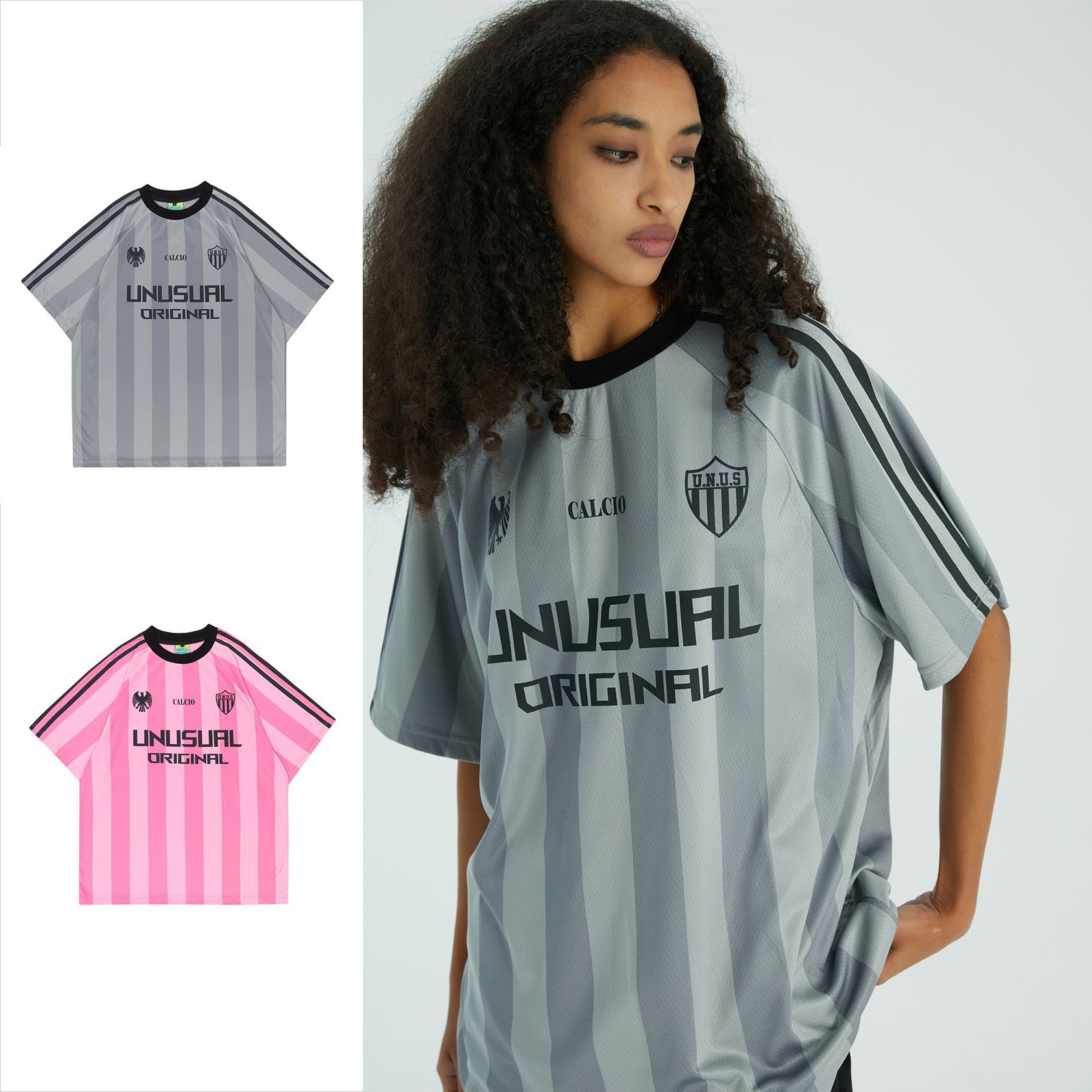 Loose Fitting Sports Fiber Short Sleeves