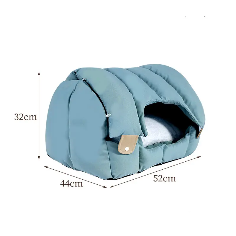 Dual-purpose Arched Cat Nest Fully Enclosed And Warm Cat Nest Soft And Comfortable Sofa Pet Nest Universal Deformable For Cats And Dogs