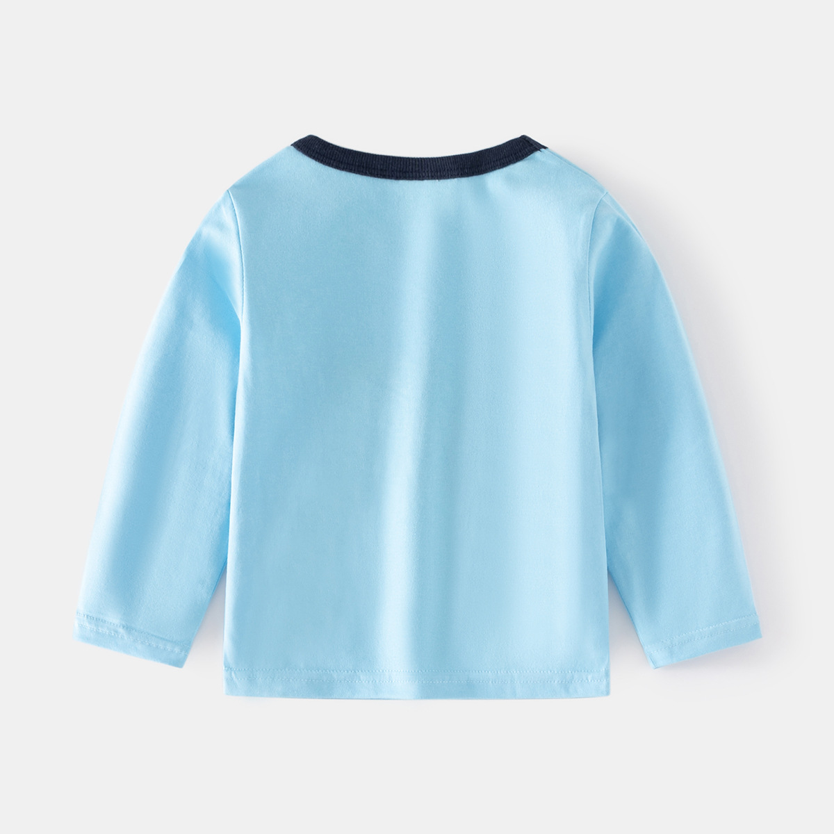 Long-sleeved T-shirt Cartoon Pattern Non-hooded Wicking Top