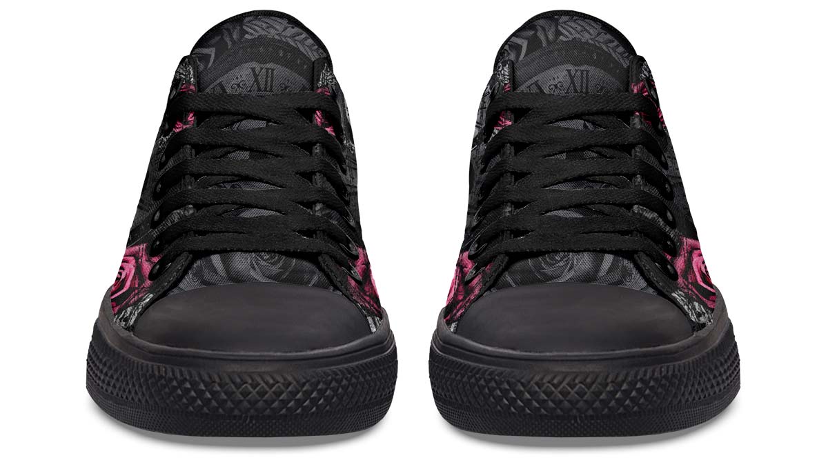 Fashion Print Couple Low-Top Canvas Shoes