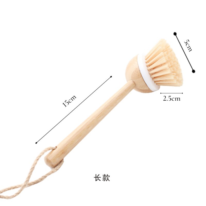 Title 4, Pot brush chopping board sisal long handle non...