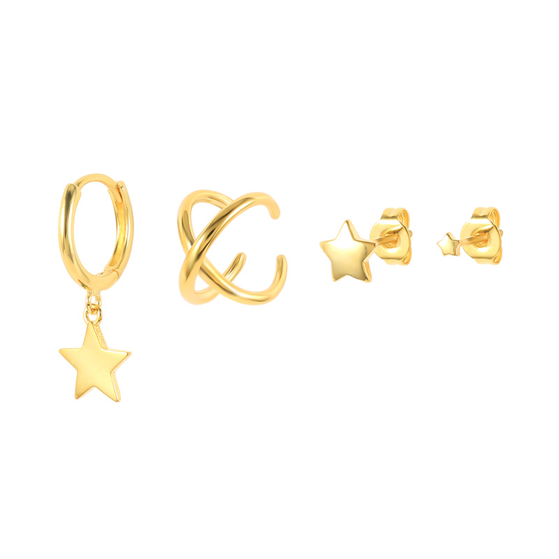 Personalized Earring Set 4-piece Combination