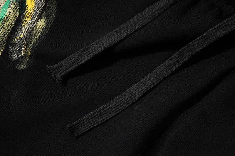 Deconstructed Washed And Worn Casual Pants