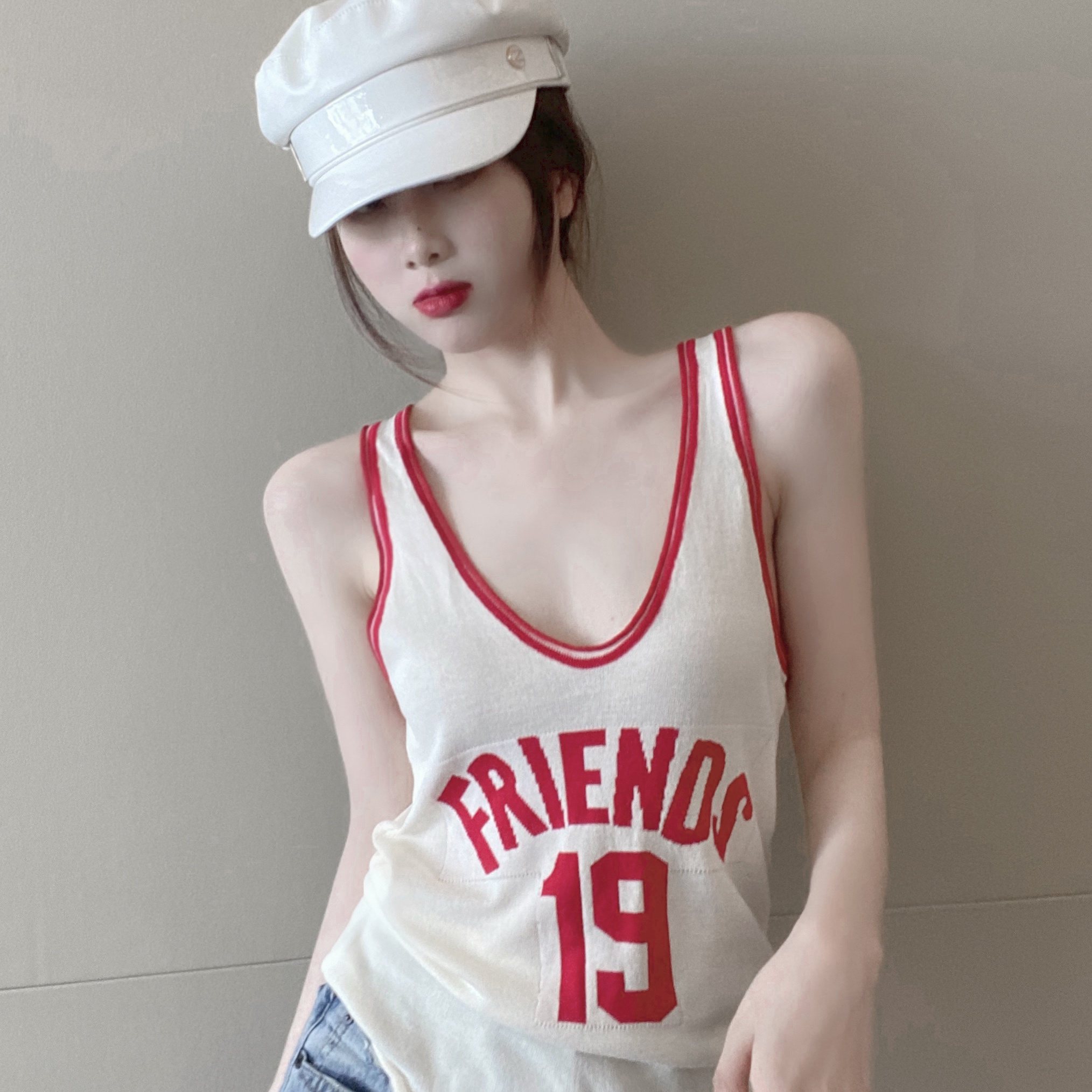 Women's Fashion Loose Sleeveless Sports Tank Tops