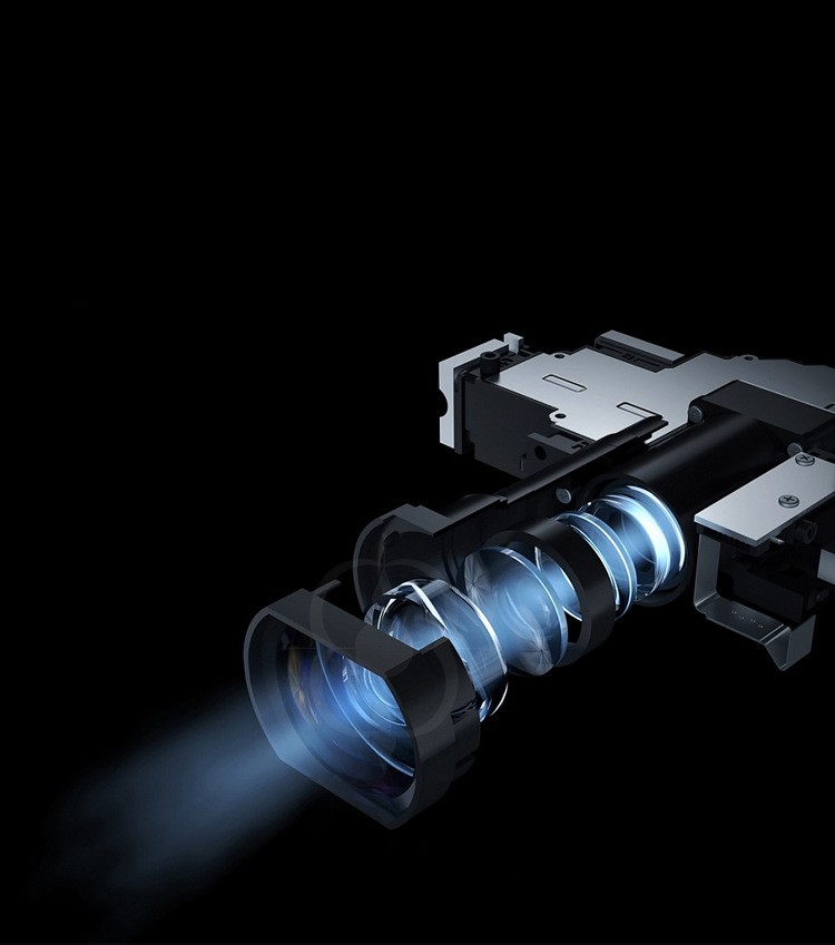 Мини-безэкранный телевизор с сенсорным экраном, портативный домашний проектор для смартфона