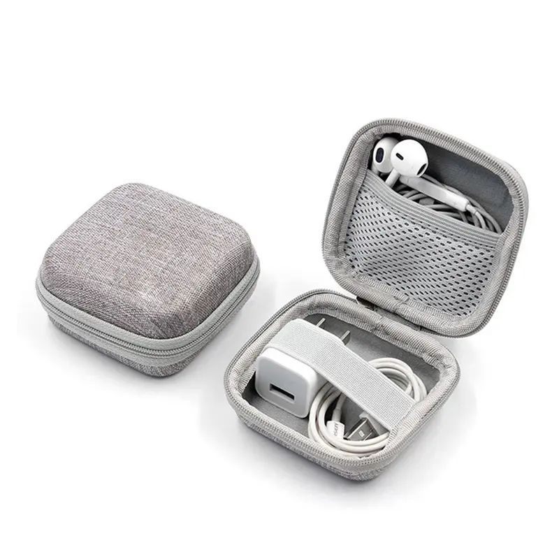 Solid Color Notebook Power Cord Storage Box Digital