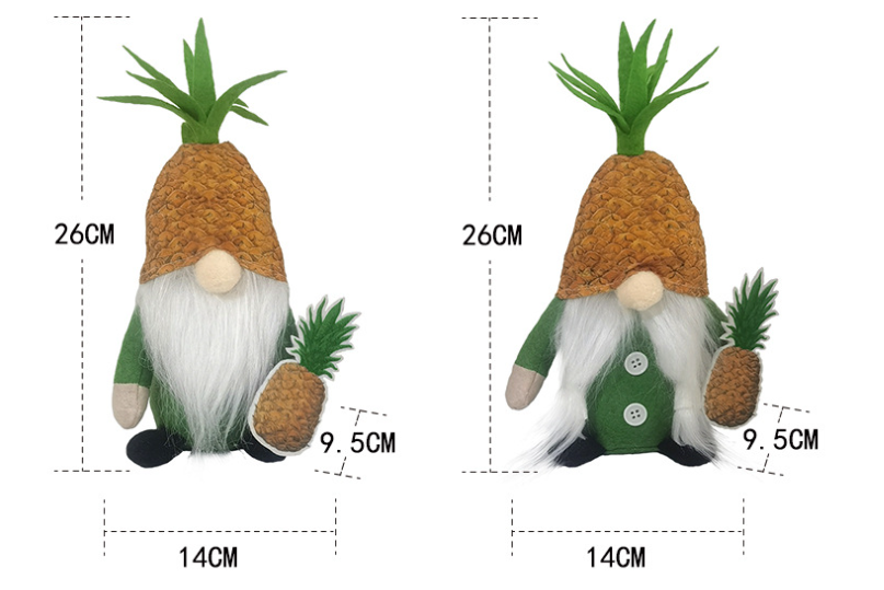 Title 1, Faceless Old Man Doll Pineapple