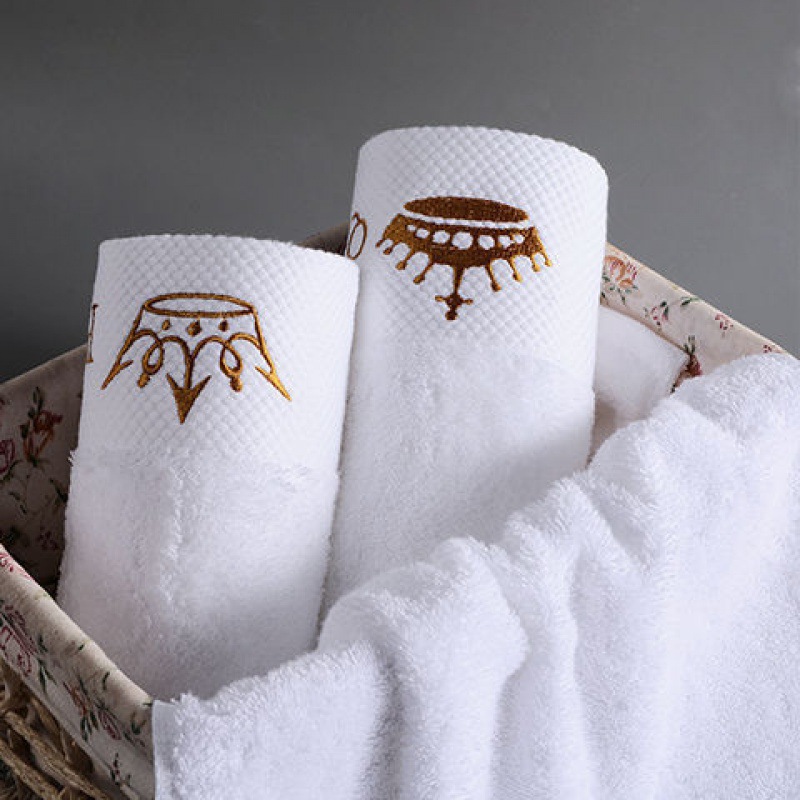 Title 5, Thick Large Cotton Bath Towel Hotel Style for A...