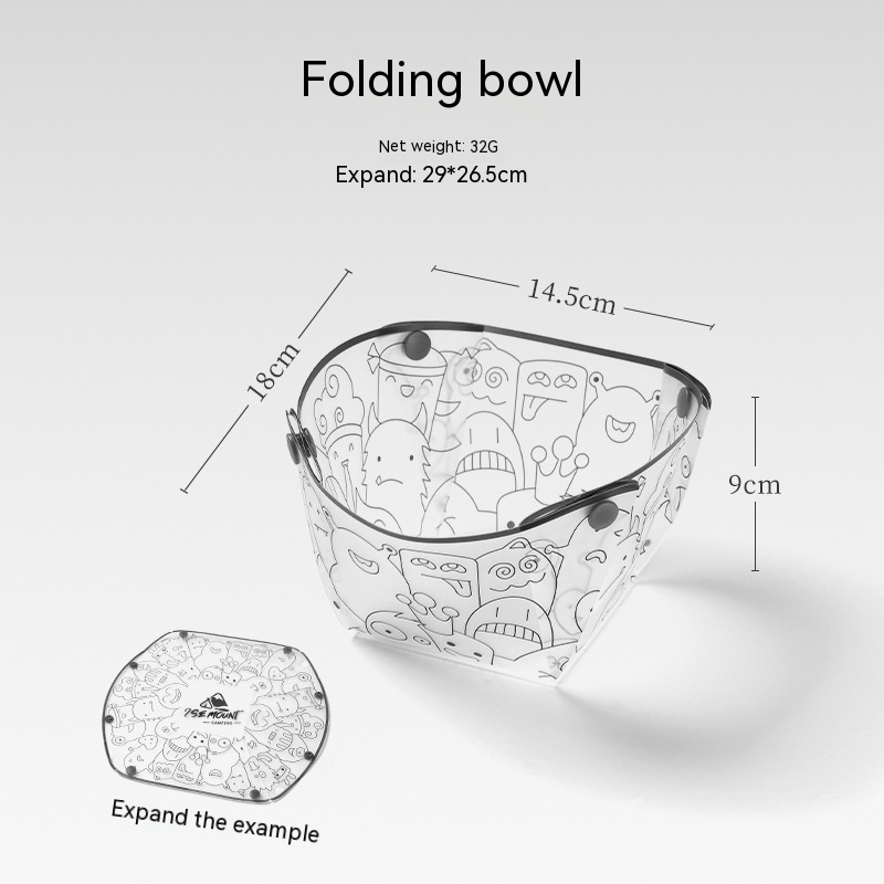 1Folding bowl