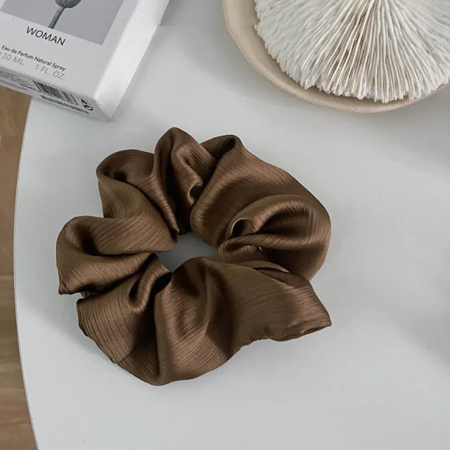 High grade Colorectal Hair Ring Large Curry - Shop at LoveMi