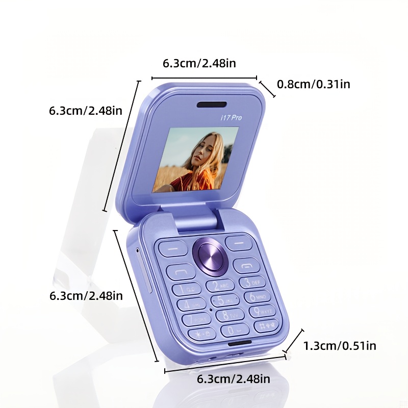 2G Mini Phone With Dual SIM Cards & Dual Standby - Compact Travel-Friendly Design, USB-C Charging, 2, 5-14V, 320x240 Resolution, Wireless Connectivity For Calls, Texts, Music - Ideal For Outdoor Activ