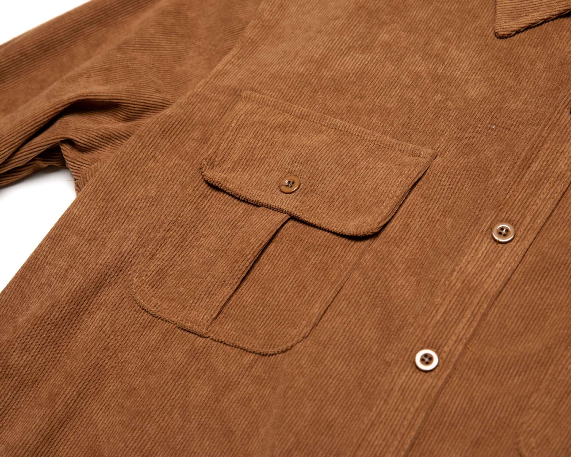 Japanese Corduroy Men's Business Slim Casual Shirt