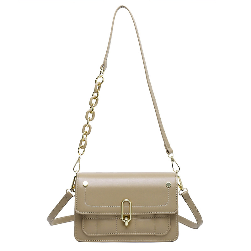 Title 7, One-shoulder Messenger Small Square Bag