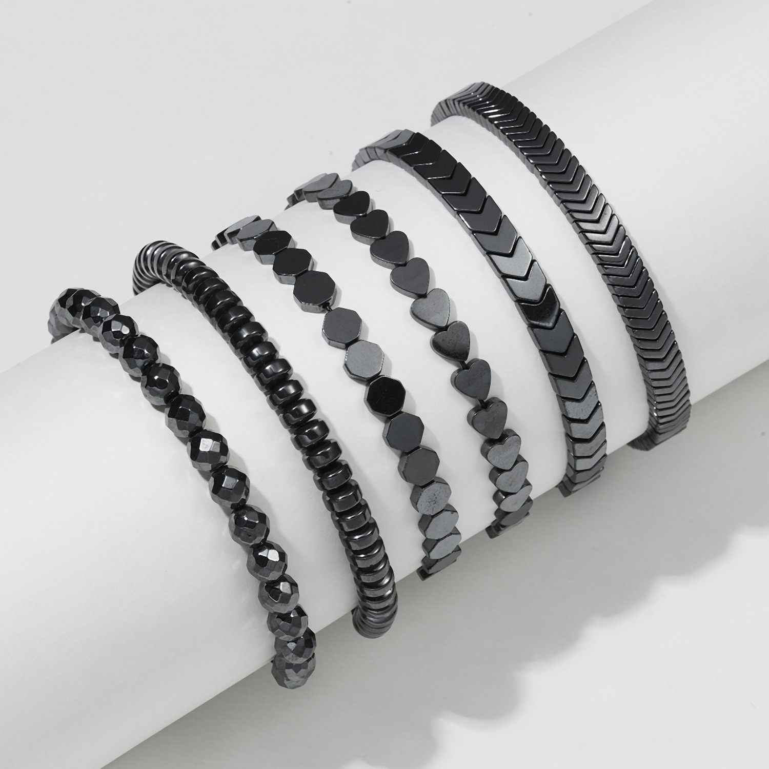 Hematite Hand-woven Adjustable Bracelet