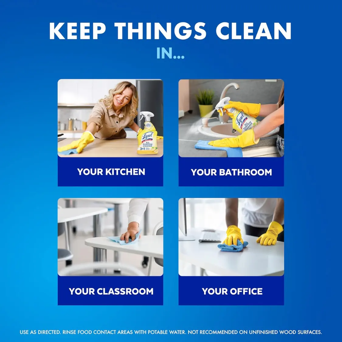 All Purpose Cleaner Spray, Multi-Purpose Disinfecting Kitchen