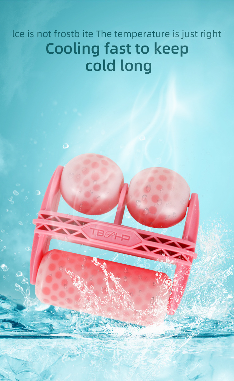 2In1 Dual Head Handheld Ice Roller For Face, Facial Cooling Massager For  Self Care, Therapeutic Cryotherapy Face & Eye Puffiness Relief, Shrink Pores — foto 7