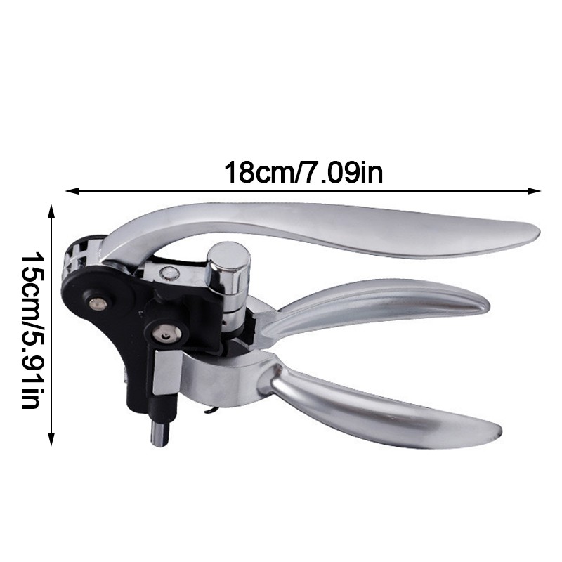 Professional Deluxe Lever Action Wine Bottle Rabbit Corkscrew Gift Bunny Opener — foto 5