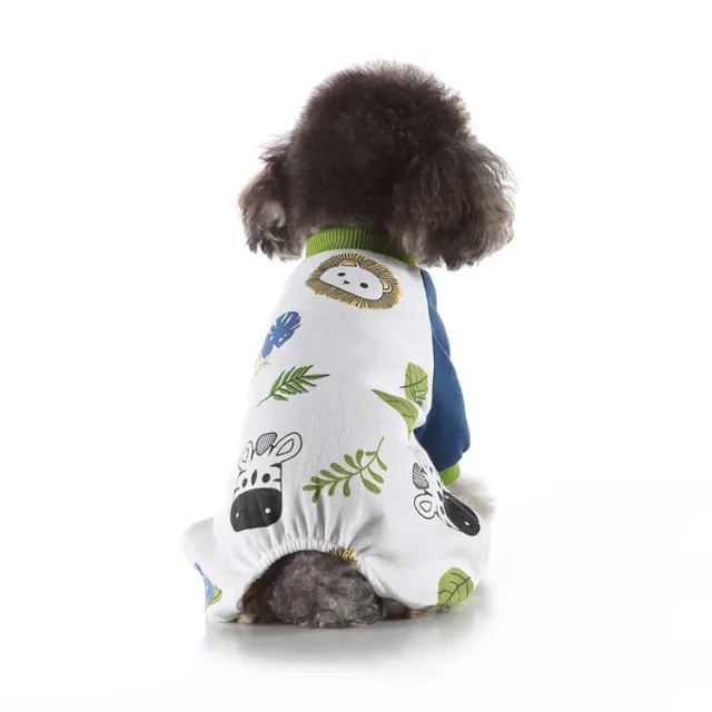 Pet Clothes Autumn And Winter At Home Blue Lion - Shop at LoveMi
