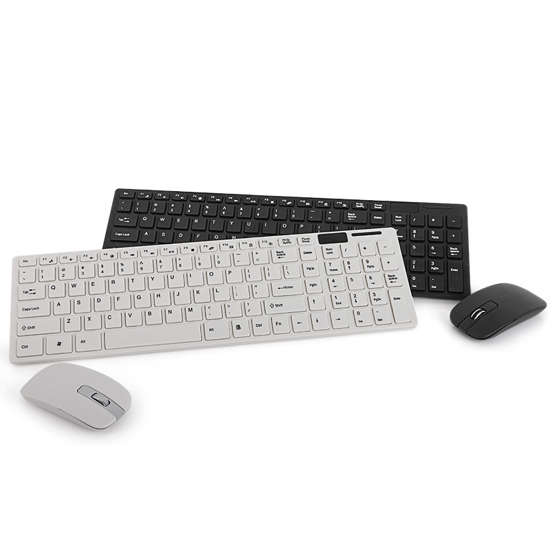 Thin Wireless Keyboard And Mouse Suit Usb Computer Notebook
