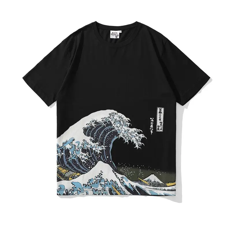 Japanese and Fashion Short-sleeved T-shirts for Men and Women