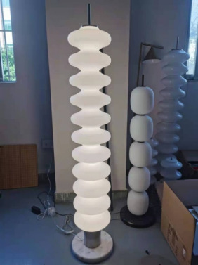 Marble roll plastic lamp shade