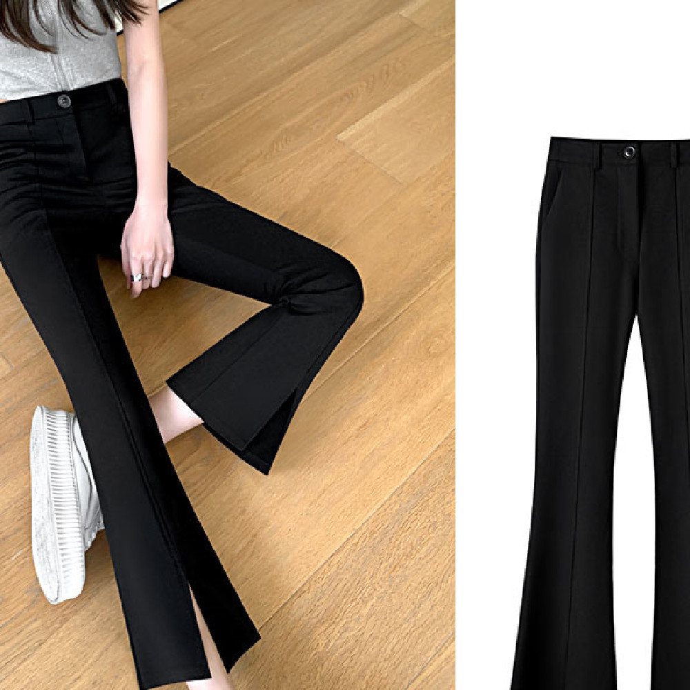 Title 6, Pantaloni casual slim a vita alta da donna