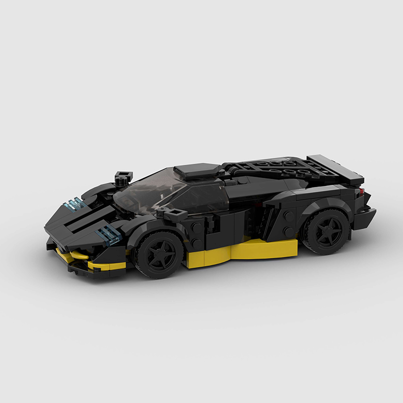 DIY-puzzelmodel van een raceauto met kleine onderdelen – Stadium M10271